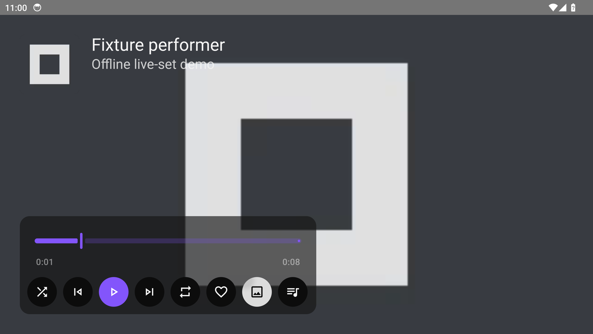 Controlled missing-picture recovery